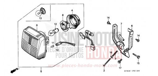 PROJECTEUR PK50L de 1990